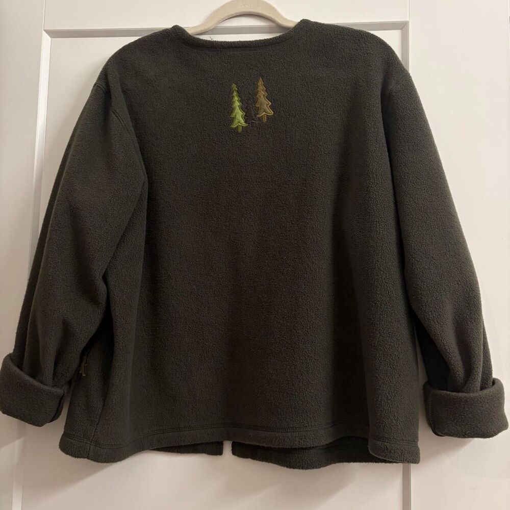 Croft-barrow Women's Green and Khaki Cardigan - Picture 5 of 5